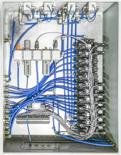 Pneumatic control components